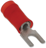 Fork / Spade Tongue Terminal, Pidg Series, 4, M2.5, 22 Awg, 16 Awg, 1.65 Mm Rohs Compliant Amp Te Connectivity - 17X9472 - Newark, An Avnet Company