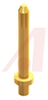 Pin, Micro; 1500 V (RMS); Brass; Brass;115 degC; 0.043 in. (Mounting); 0.32 in - 70183259 - Allied Electronics, Inc.