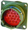 Circular Connector, Receptacle, 3 Position, 12-3, Flange; Military Specification Deutsch - Te Connectivity - 87T1846 - Newark, An Avnet Company
