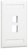 Vertical Faceplate, 2 Module, Ivory; Accessory Type Panduit - 84K3315 - Newark, An Avnet Company