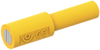 9Mm Magnetic Conn, 4Mm Jack, 12A, Yellow; Gender Cal Test Electronics - 42AH1329 - Newark, An Avnet Company