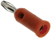 Banana Plug, 15A, Screw, Orange; Gender Pomona - 84F886 - Newark, An Avnet Company