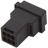 Plug Housing, 6Pos, Gf Polyester, Black; Product Range Amp Te Connectivity - 38AC2970 - Newark, An Avnet Company