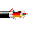 Audio Snake Cable, 6 Pr #24 Str TC, Indiv. Shielded and Jacketed, O/A Foil, Flexible PVC Jkt, CM -- 1511C - Image