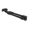 Flexible Draw Latch , Concealed Mount, Large, Rubber, Black -- F7-740 - Image