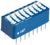 Switch, Dip, 8 Position, Spst, Rocker; No. Of Circuits Alcoswitch Te Connectivity - 01M4990 - Newark, An Avnet Company