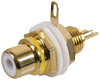 Yellow Chassis Mount Gold Plated Phono (Rca) Female Jack; No. Of Contacts Multicomp Pro - 67Y9860 - Newark, An Avnet Company