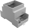 Din Rail Enclosure, Pc, Grey; Enclosure Type Camdenboss - 76R0202 - Newark, An Avnet Company