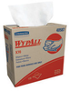 Kimberly-Clark Wypall X70 White Cleaning Wipe - Pop-up Dispenser Box - 12.5 in Overall Length - 37481 - 036000-37481 - R. S. Hughes Company, Inc.