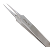 Excelta One Star Utility Tweezers 4-SA-SE - Stainless Steel Straight Tapered Ultra Fine Point Tip - 4 1/4 in Length - EXCELTA 4-SA-SE - R. S. Hughes Company, Inc.