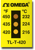 Non-Reversible Labels, Three Dot - TL-T - OMEGA Engineering, Inc.