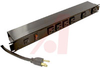 Power Panel; 14 ga.; 15 A; 6 ft.; 19 in.; 3 in.; 1.75 in.; 4 lbs.; 19 in. - 70164832 - Allied Electronics, Inc.