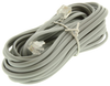 Telephone Cord Modular 4Way 25Ft, Silver; Connector Type A Gc Electronics - 44F3941 - Newark, An Avnet Company