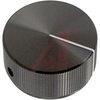 Knob; Black; 1.25 in.; RoHS Compliant, ELV Compliant -- 70156266