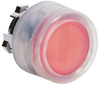 Pushbutton Operator, Red, Standard Button: Flush (with Boot), Illuminated -- 70008088