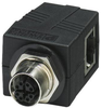 Feed Through Adaptor, M12-Rj45, Jack; Inter Series Connector A Phoenix Contact - 78Y8750 - Newark, An Avnet Company
