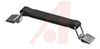 Handle; Folds Flat; 4.5 In. Length; BlkLeather; Hardware Steel, Nickel Plated - 70183225 - Allied Electronics, Inc.