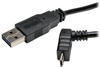 Universal Reversible USB 2.0 Cable (Reversible A to Up-Angle 5Pin Micro B M/M), 6-ft. -- UR050-006-UPB - Image