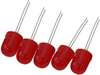 Led, Red, 130Mcd, 630Nm Rohs Compliant Multicomp Pro - 53AH7137 - Newark, An Avnet Company