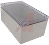 Enclosure; Polycarbonate; Silicone Rubber; Stainless Steel; Light Gray; Clear - 70163935 - Allied Electronics, Inc.