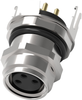 Sensor Connector, M8, Rcpt, 3Pos, Pcb; Product Range Te Connectivity - 38Y7694 - Newark, An Avnet Company