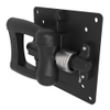 Monitor Mount, Tilt & Swivel, Aluminum Alloy, Powder Coat, Black - AV-D30-7K102-50 - Southco