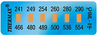 Thermax® 6 Level Mini Strip Irreversible Temperature Recording Strips -- 06STHM0ML8C01PK
