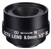 8.0mm 1 Megapixel Fixed Iris F1.8 1/3
