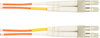 10m (32.8ft) LCLC OR OM1 MM Fiber Patch Cable INDR Zip OFNR -- EFN110-010M-LCLC - Image