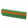Pluggable Terminal Blocks 3.5MM L/HAND 21 POS STR SPRING PLG -- 792-2-1986693-1 - Image