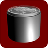 Large neodymium disc magnets -- 35DNE6448 - Image