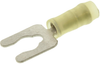 Terminal, Fork Tongue, #6, 22Awg, Yel; Product Range Amp Te Connectivity - 26Y5275 - Newark, An Avnet Company