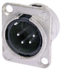 Neutrik NC4MD-L-1 4-Pole Male XLR Receptacle Nickel/Silver - NEUNC4MDL1 - HAVE, Inc.