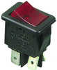 Switch, Rocker, Dpst, 16A, 250V, Red; Switch Operation Multicomp - 97K4689 - Newark, An Avnet Company