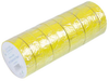 Tape, Pvc, 19Mm X 33M, Yellow, Pk10 Rohs Compliant Multicomp Pro - 75AH9085 - Newark, An Avnet Company