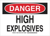 Chemical & Hazardous Material Sign - 126262 - Brady Corporation