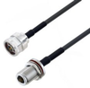 Low Loss Cable Jumper -- CA195LL030-50FT - Image