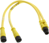 Sensor Cord, M12 Plug-2X M12 Rcpt, 11.8; Connector Type A Molex - 07H1225 - Newark, An Avnet Company