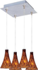 E94731-104SN Mini Pendants-4+Light Cluster - 341601 - Capital Lighting, Inc.