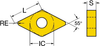 T-Max&reg; P insert for turning - DNMG 11 04 08-MF 5015 - Sandvik Coromant Co.