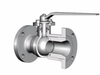 1 Piece Body Cast Floating Flanged Ball Valve - Image