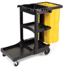 cleaning cart w/zippered ylw bag -- 13274 - Image