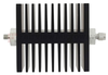 40 dB Fixed Attenuator SMA Female (Jack) to SMA Male (Plug) Directional Up to 18 GHz Rated to 50 Watts, Heatsink Body, 1.6 VSWR - SA18SFSM50W-40 - Fairview Microwave Inc.