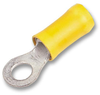 Crimp Terminal, Ring, 6Mm, Yellow; Stud Size - Metric Amp - Te Connectivity - 06WX0257 - Newark, An Avnet Company