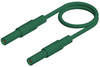 Test Lead, 4Mm Banana Plug, Green, 1M; Test Connector Type A Hirschmann Test And Measurement - 71AC1022 - Newark, An Avnet Company