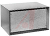 Shadow Cabinet, Desktop; Steel; 9.5 in.; 17 in.; 11 in.; Metallic Gray; 18 ga. - 70148495 - Allied Electronics, Inc.