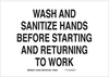 Protective Wear Sign - 25250 - Brady Corporation