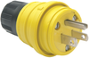 Watertight Rubber Housing Plug, Yellow -- 14W47