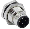 Sensor Conn, M12, 4Pos, Plug, Panel; Product Range Norcomp - 62AJ7487 - Newark, An Avnet Company
