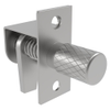 Compression Latch, Self-Adjusting, Medium Size, No Restriction, Knurled Head, 0.8-6.4mm Panel, 9.5-19.1mm Grip, Stainless Steel, Passivated, Silver - 44-1-2-24 - Southco